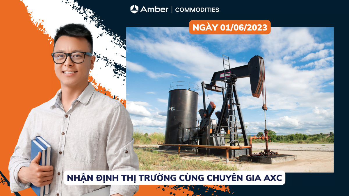 Nhận định thị trường hàng hóa cùng chuyên gia AXC - ngày 1/6/2023