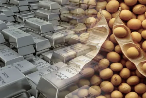 Giá hàng hoá nguyên liệu thế giới đồng loạt lao dốc